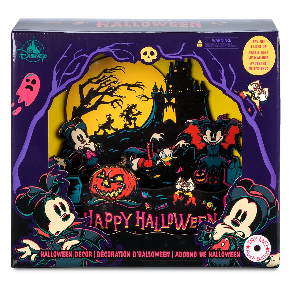 Mickey Mouse and Friends Halloween Light-Up Decoration
